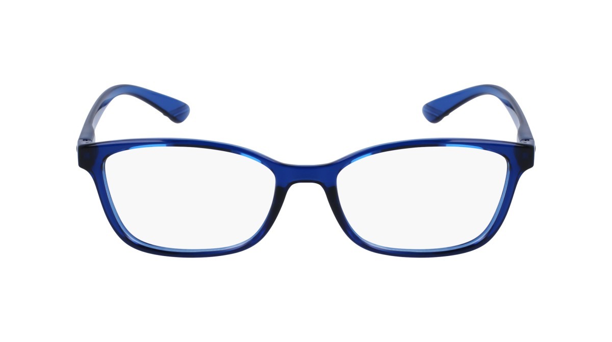 Eyeglasses Calvin Klein CK23525N (410) color navy shape rectangle 