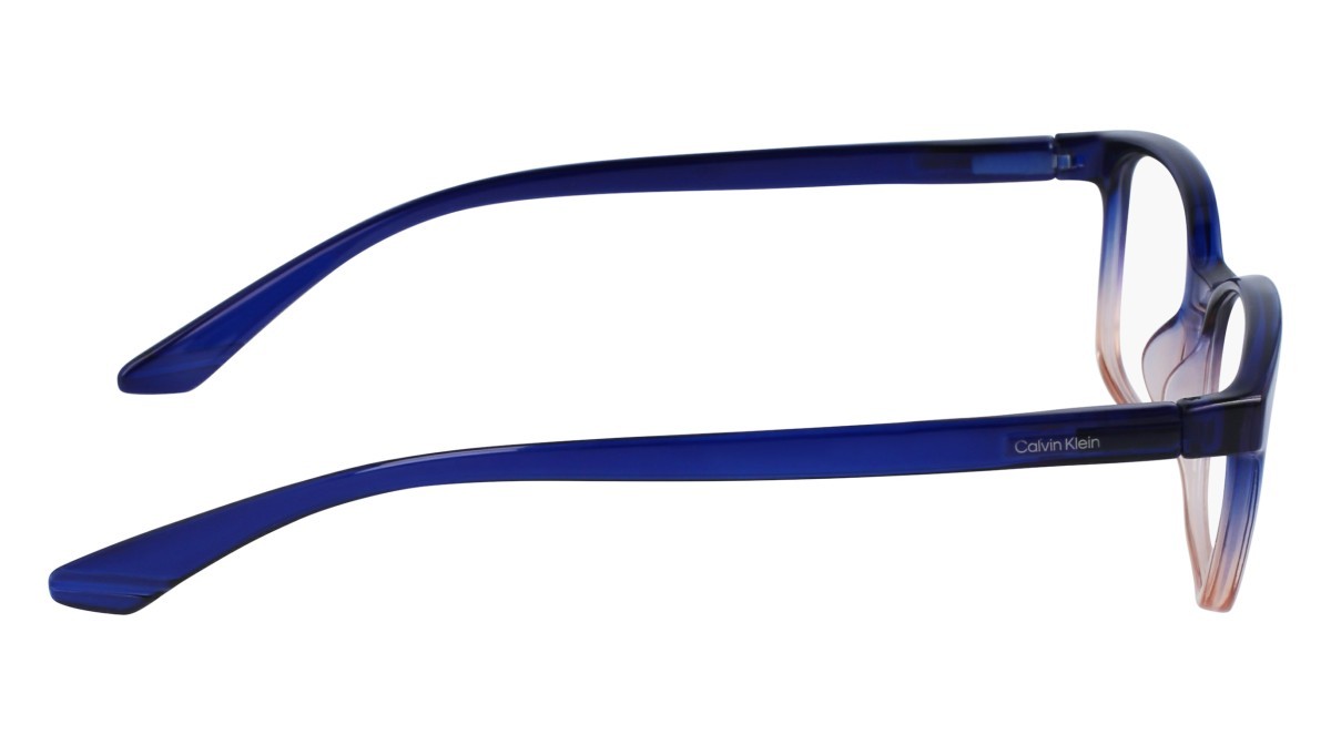 Eyeglasses Calvin Klein CK23525N (438) color blue shape rectangle 