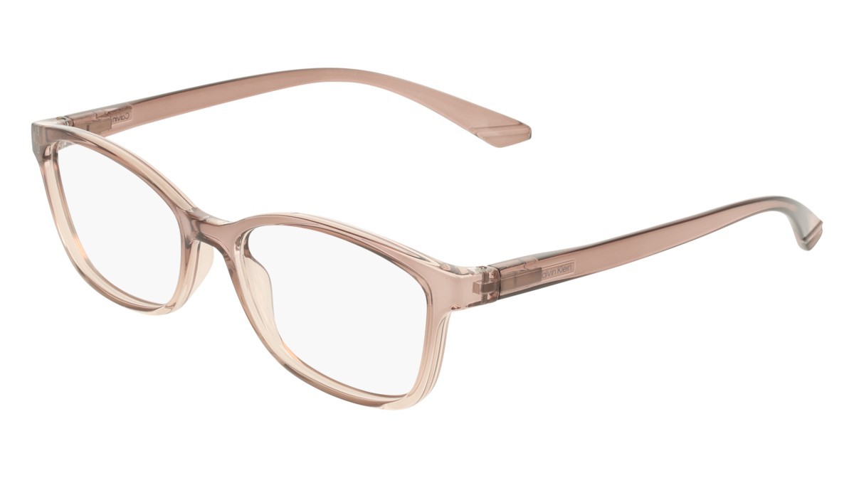 Eyeglasses Calvin Klein CK23525N (532) color transparent gradient mauve shape rectangle 