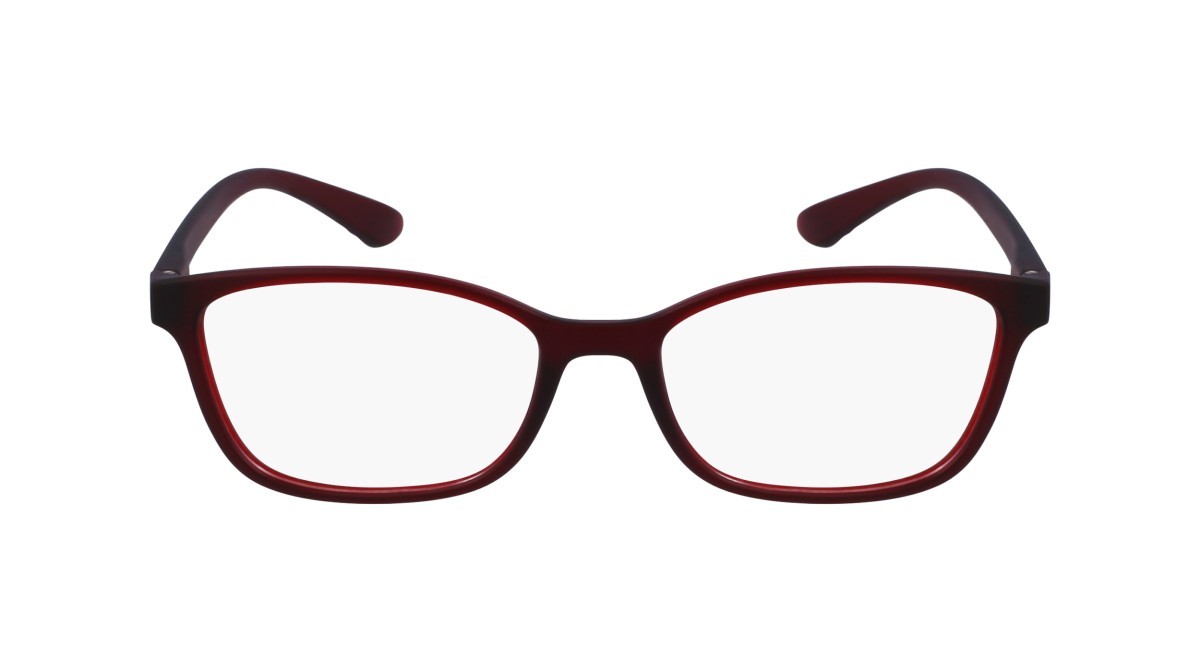 Eyeglasses Calvin Klein CK23525N (605) color matte burgundy shape rectangle 