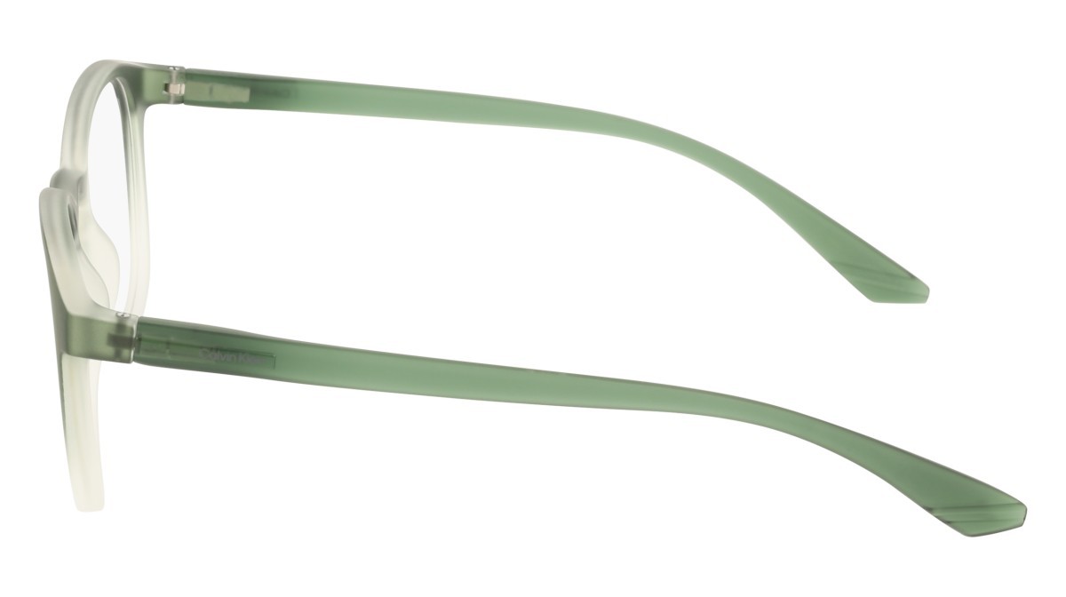 Eyeglasses Calvin Klein CK23527N (300) color transparent gradient green shape pantos 
