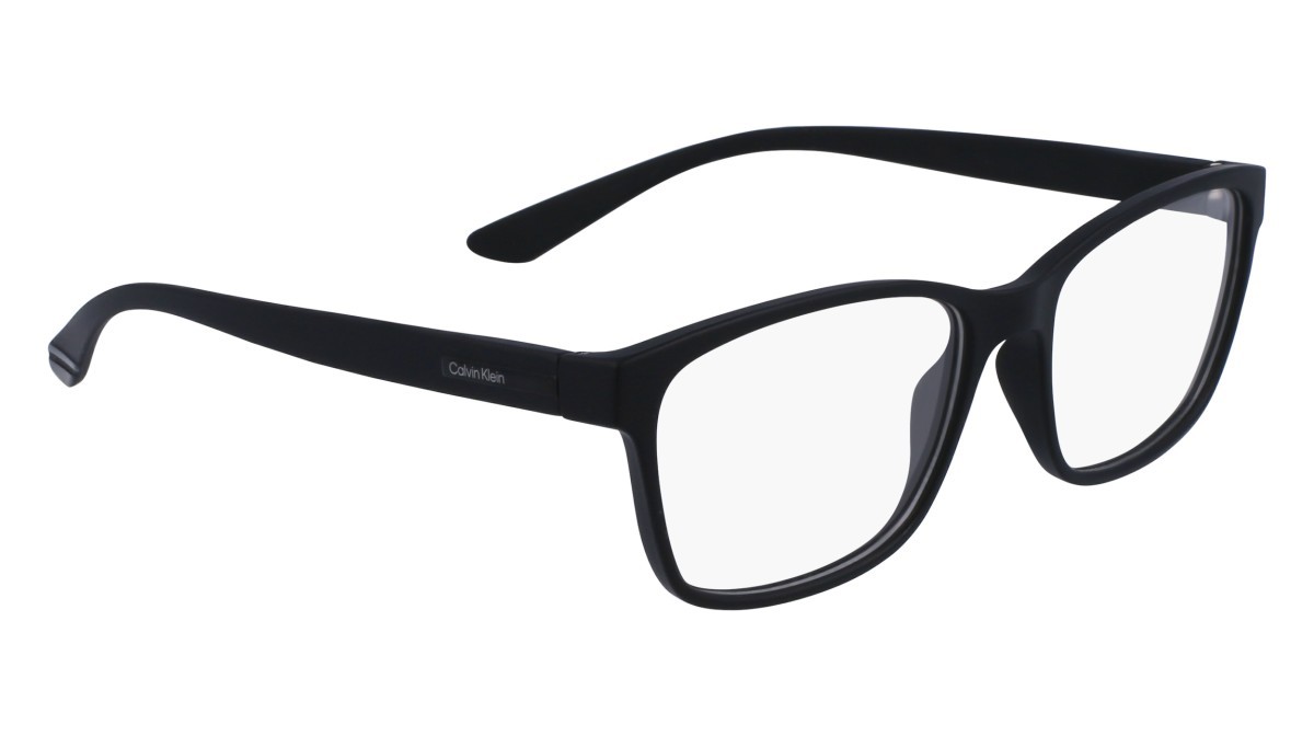 Eyeglasses Calvin Klein CK23528N (002) color matte black shape rectangle 