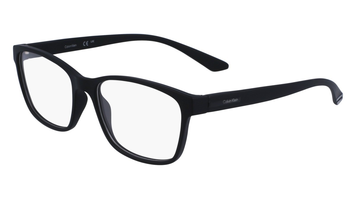 Eyeglasses Calvin Klein CK23528N (002) color matte black shape rectangle 