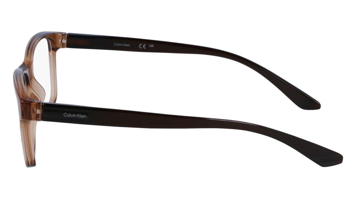 Eyeglasses Calvin Klein CK23528N (200) color brown shape rectangle 