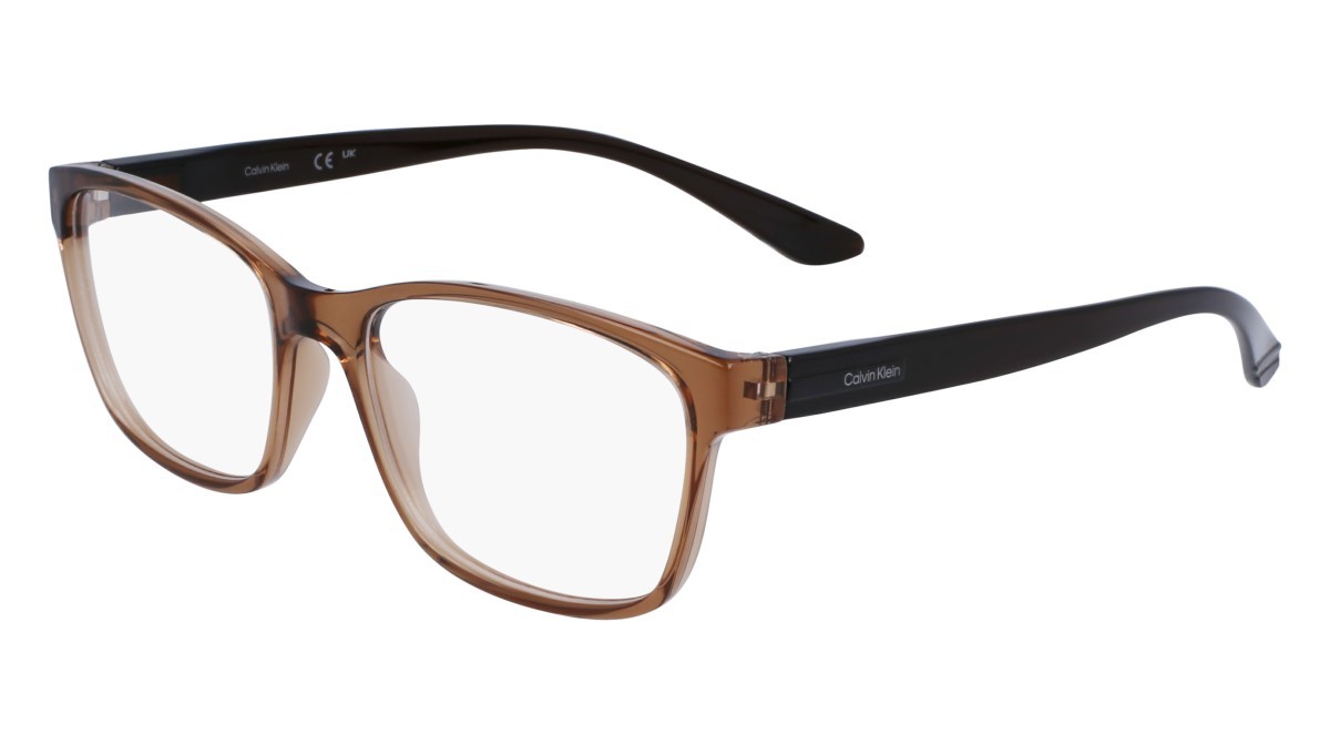 Eyeglasses Calvin Klein CK23528N (200) color brown shape rectangle 