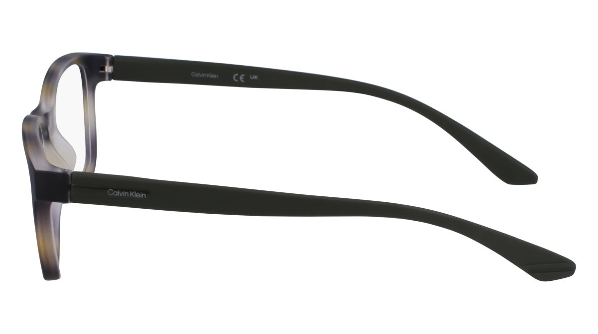 Eyeglasses Calvin Klein CK23528N (340) color green havana shape rectangle 