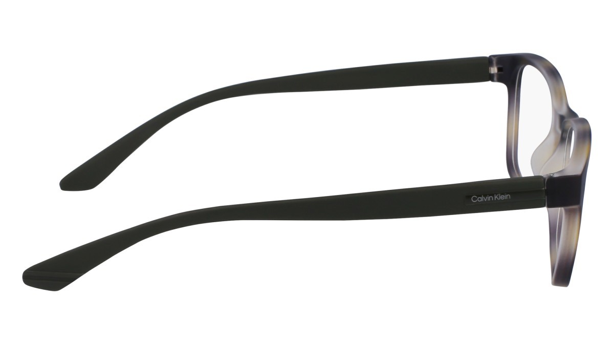 Eyeglasses Calvin Klein CK23528N (340) color green havana shape rectangle 