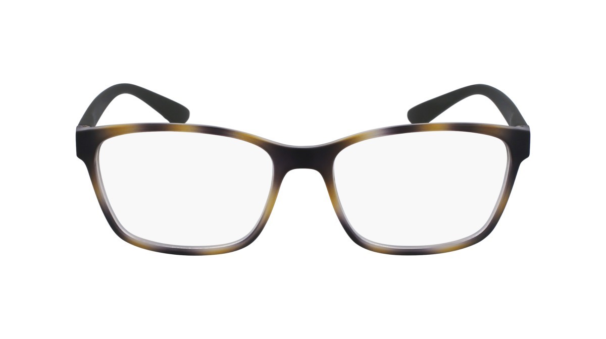 Eyeglasses Calvin Klein CK23528N (340) color green havana shape rectangle 
