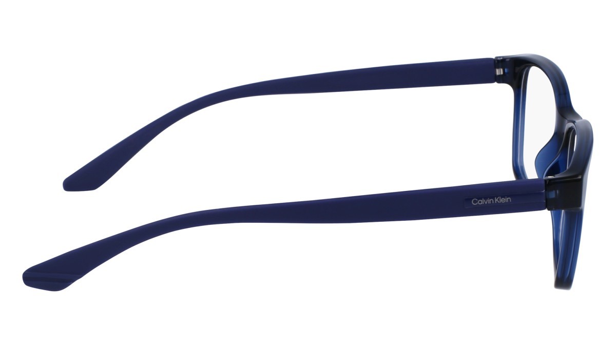 Eyeglasses Calvin Klein CK23528N (438) color blue shape rectangle 