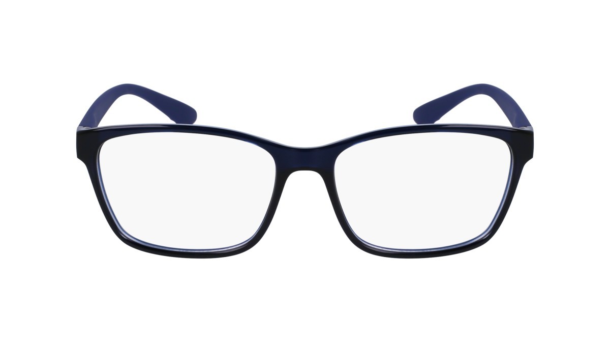 Eyeglasses Calvin Klein CK23528N (438) color blue shape rectangle 