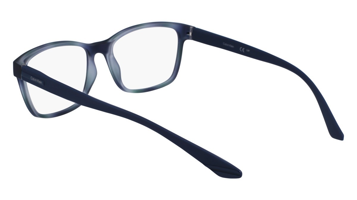 Eyeglasses Calvin Klein CK23528N (460) color blue havana shape rectangle 