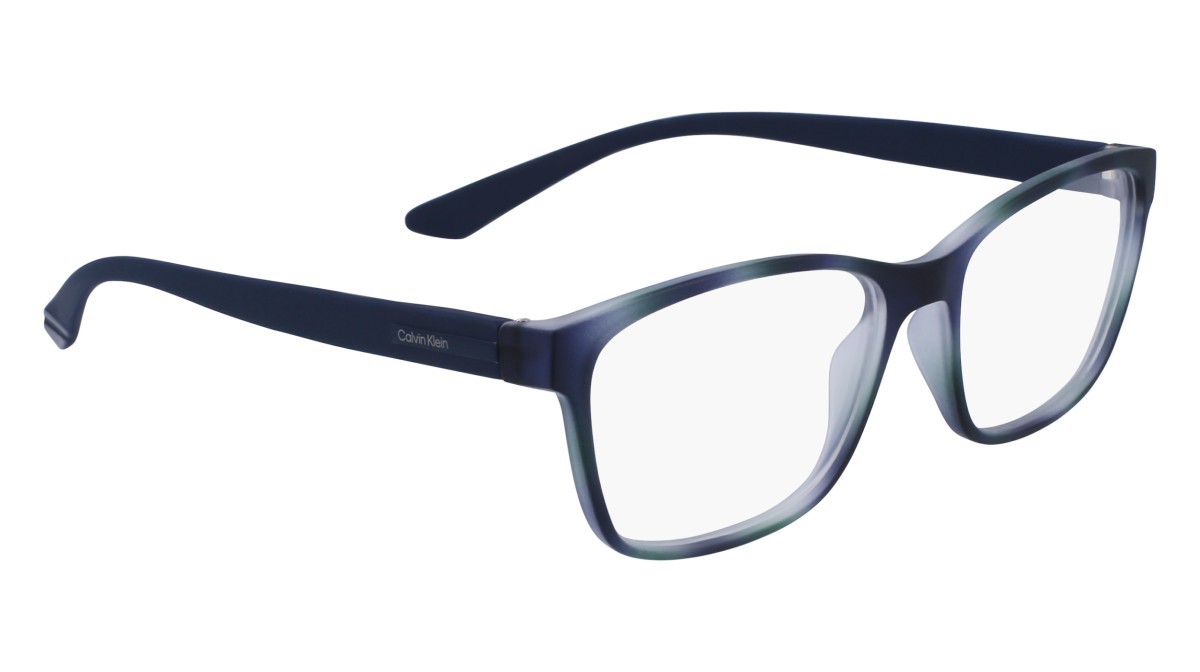 Eyeglasses Calvin Klein CK23528N (460) color blue havana shape rectangle 