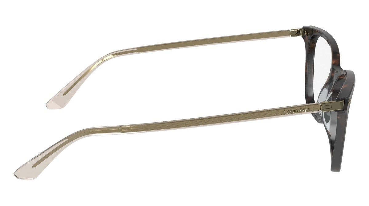 Brillen Calvin Klein CK23544 (240) farbe brown tortoise form rechteckig gläser demo