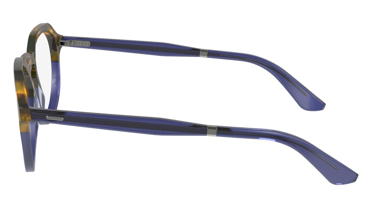 Brillen Calvin Klein CK23546 (232) farbe havana/blue form pantos 