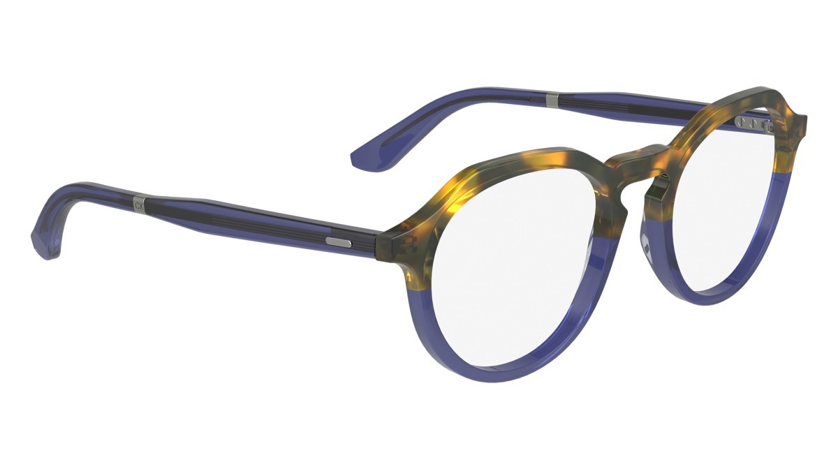Brillen Calvin Klein CK23546 (232) farbe havana/blue form pantos 