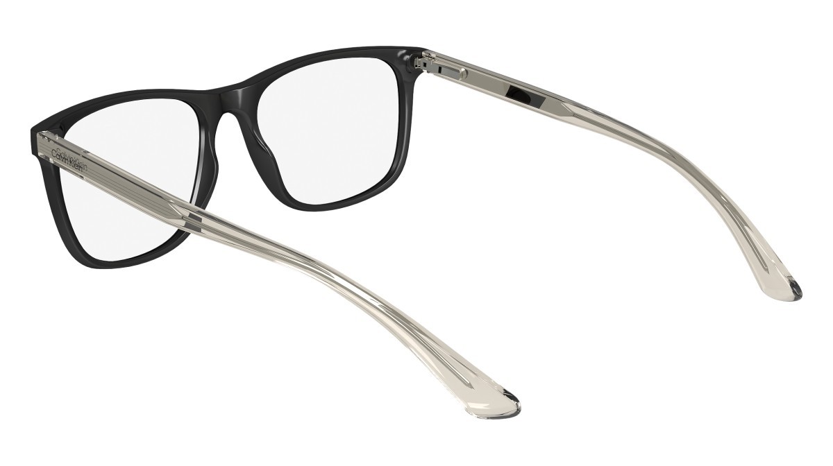 Eyeglasses Calvin Klein CK23548 (001) color black shape rectangle 