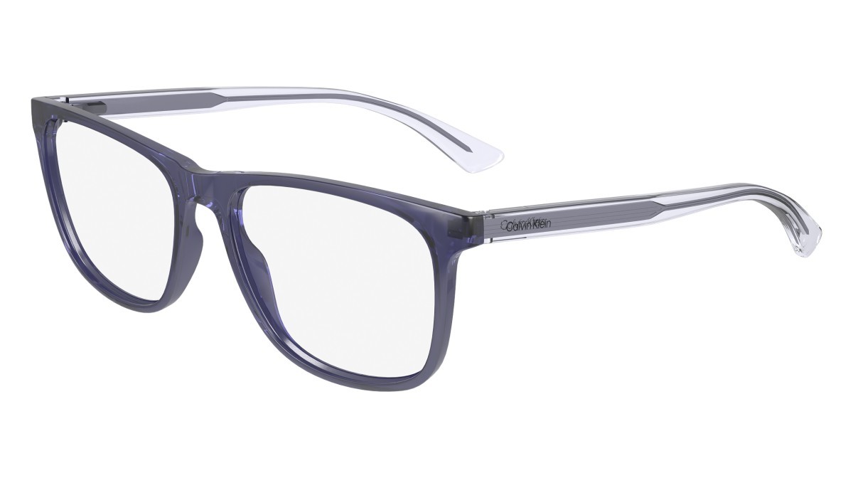 Eyeglasses Calvin Klein CK23548 N (438) color blue shape rectangle 