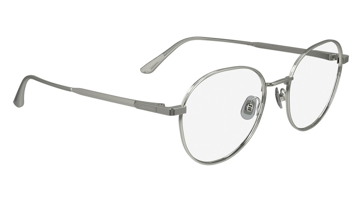 Eyeglasses Calvin Klein CK24101N (045) color silver shape pantos 