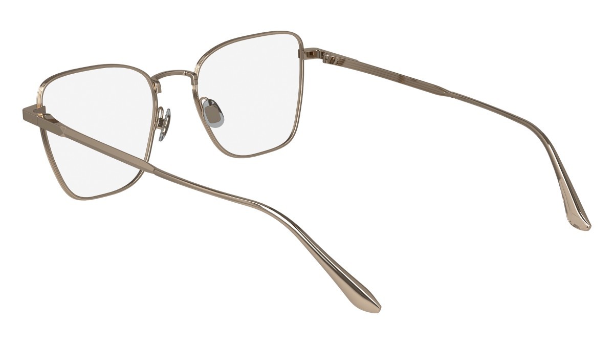 Brillen Calvin Klein CK24102 (770) farbe rose gold form rechteckig 