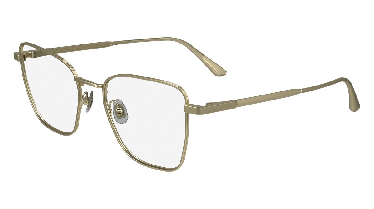 Eyeglasses Calvin Klein CK24102N (720) color matte gold shape rectangle 