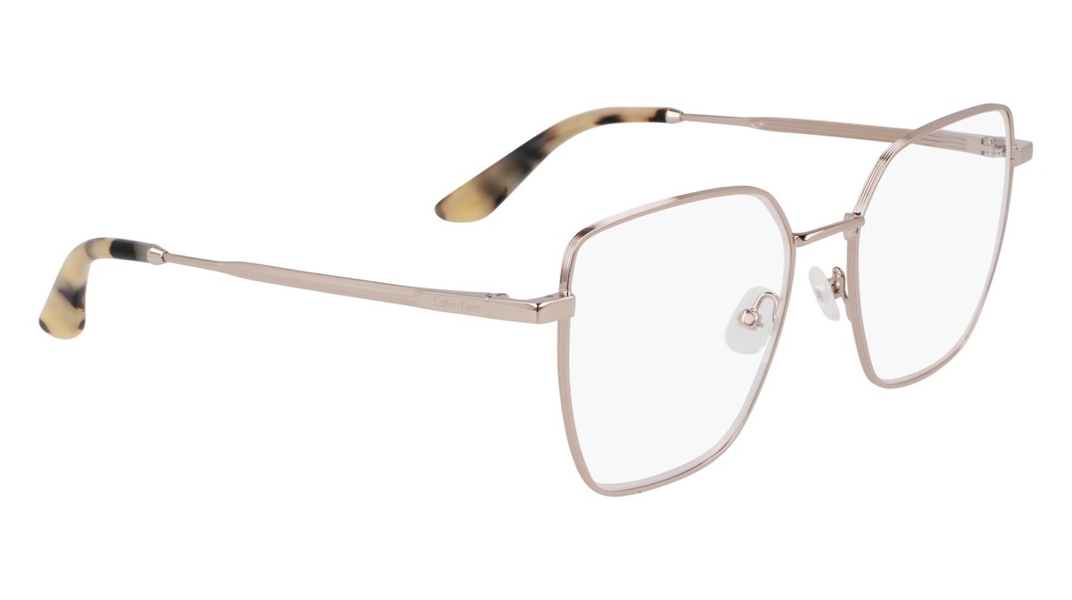 Eyeglasses Calvin Klein CK24105 (716) color light gold shape rectangle 