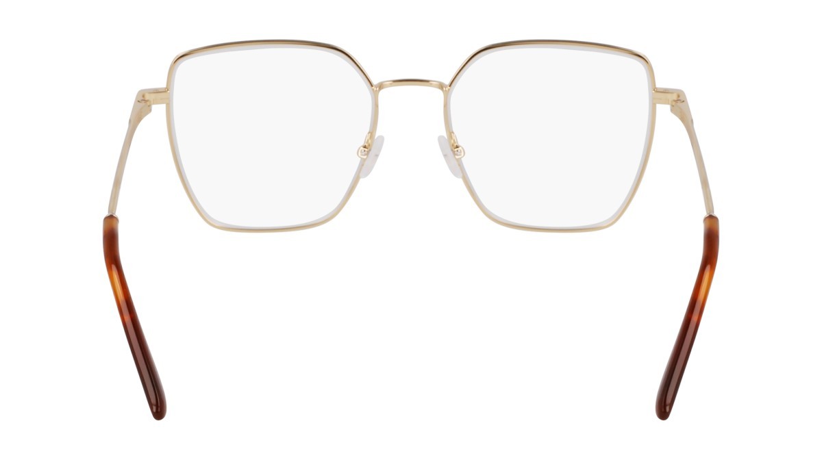 Eyeglasses Calvin Klein CK24105 (718) color gold/burgundy shape rectangle 