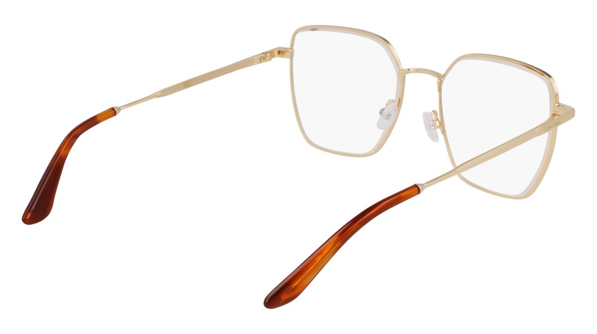 Eyeglasses Calvin Klein CK24105 (718) color gold/burgundy shape rectangle 