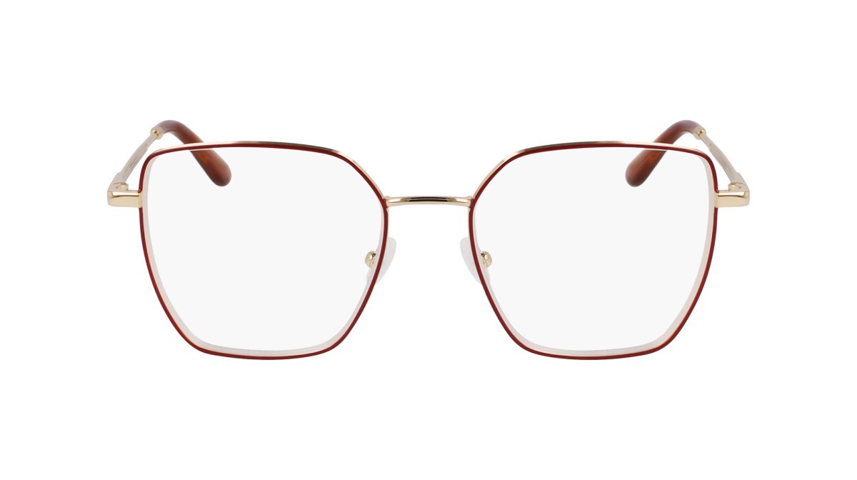 Eyeglasses Calvin Klein CK24105 (718) color gold/burgundy shape rectangle 