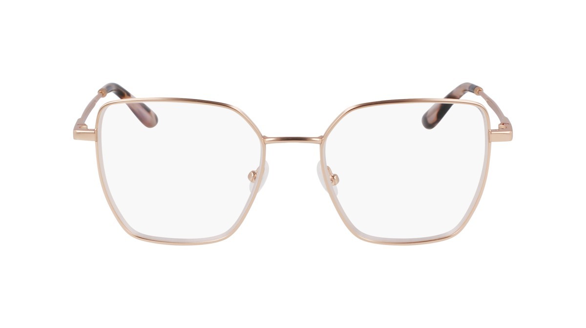 Brillen Calvin Klein CK24105 (770) farbe rose gold form rechteckig 