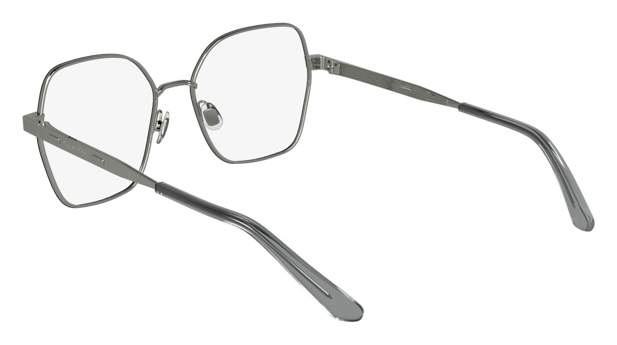 Eyeglasses Calvin Klein CK24112 (041) color silver/black shape square lenses color 1