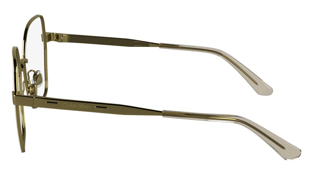 Eyeglasses Calvin Klein CK24112 (719) color gold/ivory shape square lenses color 4
