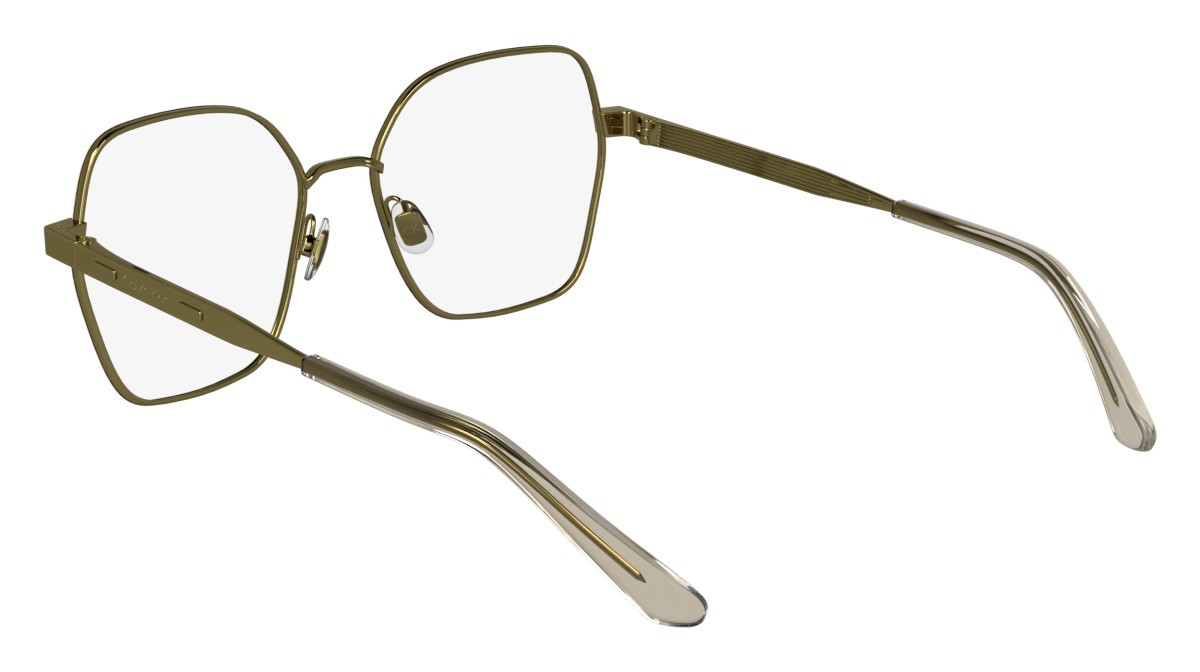 Eyeglasses Calvin Klein CK24112 (719) color gold/ivory shape square lenses color 4
