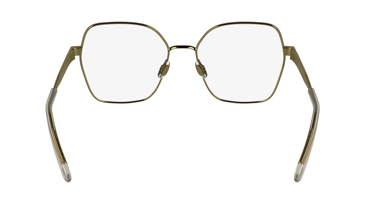 Eyeglasses Calvin Klein CK24112 (719) color gold/ivory shape square lenses color 4