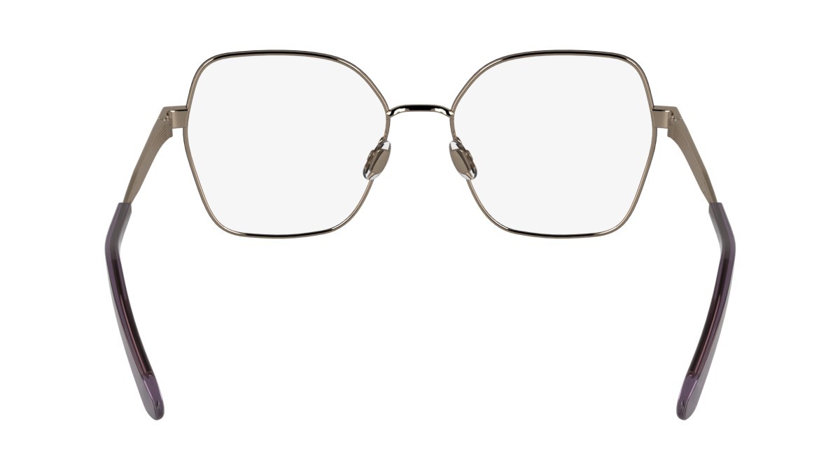 Eyeglasses Calvin Klein CK24112 (772) color rose gold/lavander shape square lenses color 2