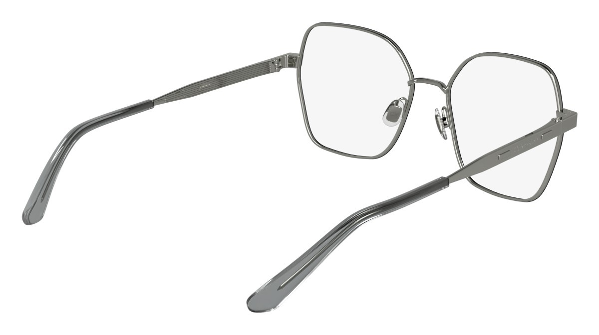 Occhiali da vista Calvin Klein CK24112 N (041) colore silver/black forma quadrato 