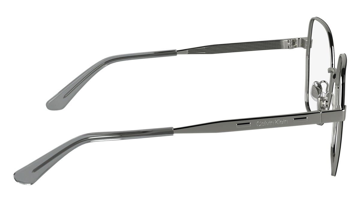 Occhiali da vista Calvin Klein CK24112 N (041) colore silver/black forma quadrato 