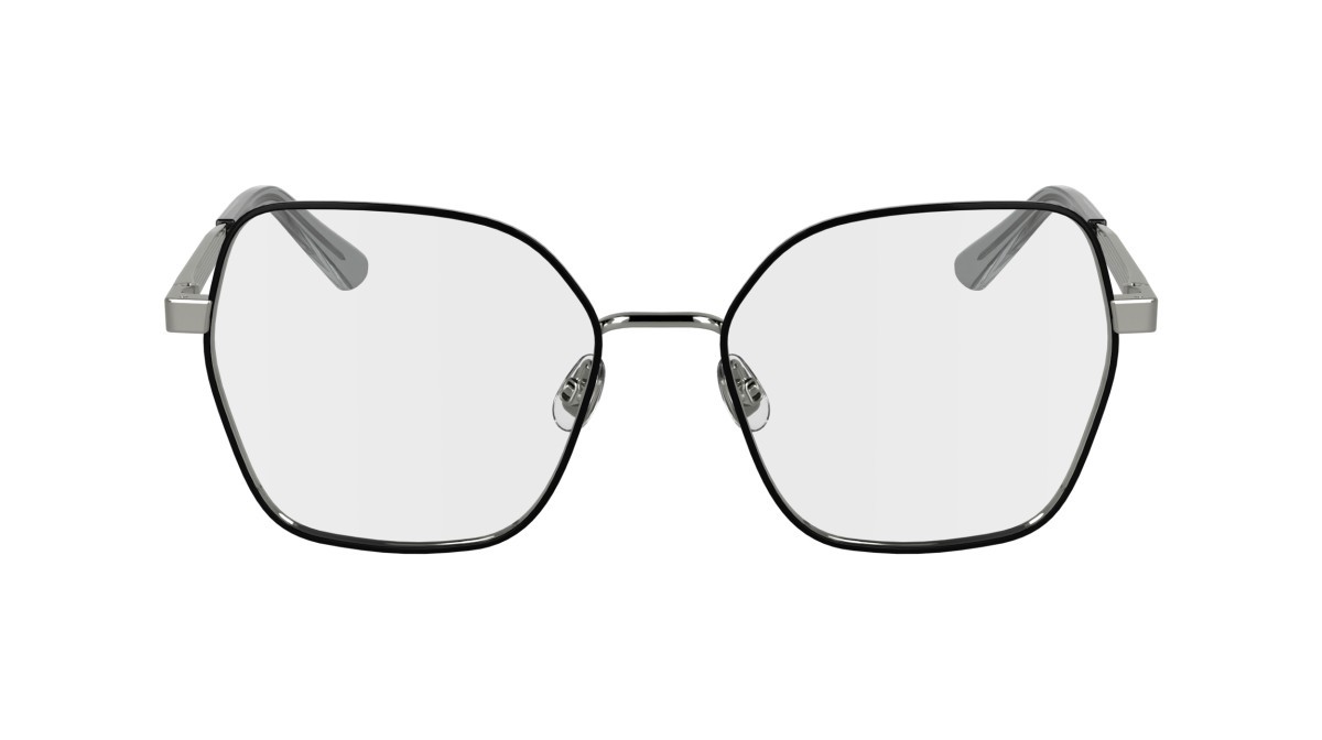 Occhiali da vista Calvin Klein CK24112 N (041) colore silver/black forma quadrato 