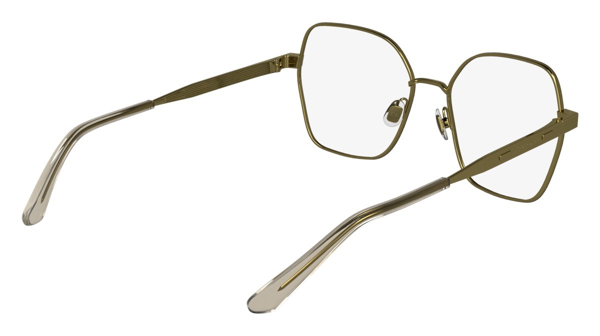 Eyeglasses Calvin Klein CK24112 N (719) color gold/ivory shape square 
