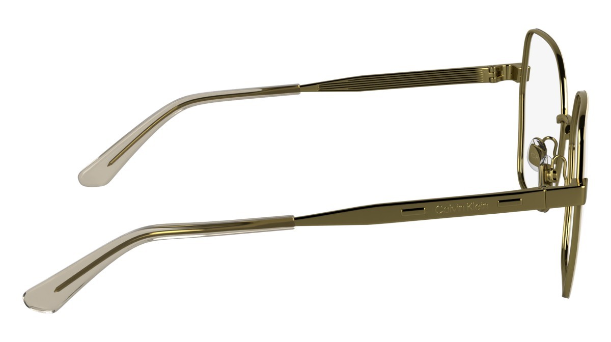 Eyeglasses Calvin Klein CK24112 N (719) color gold/ivory shape square 
