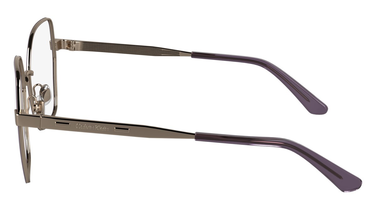 Eyeglasses Calvin Klein CK24112 N (772) color rose gold/lavander shape square 