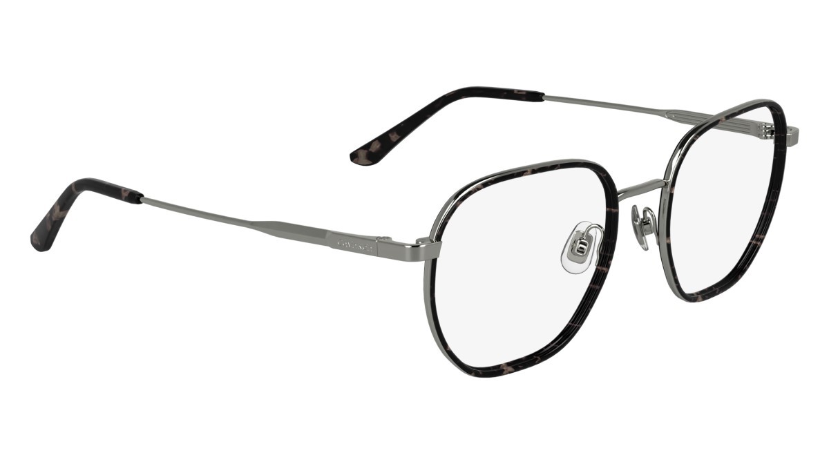 Brillen Calvin Klein CK24113 (025) farbe grey havana form rechteckig gläser color 1
