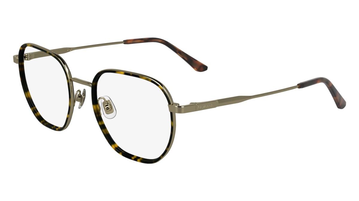 Brillen Calvin Klein CK24113 (235) farbe dark havana form rechteckig gläser color 2