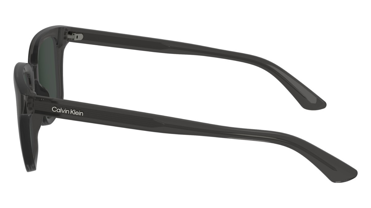 Sonnenbrillen Calvin Klein CK24506S (020) farbe grey form rechteckig gläser solid dark green