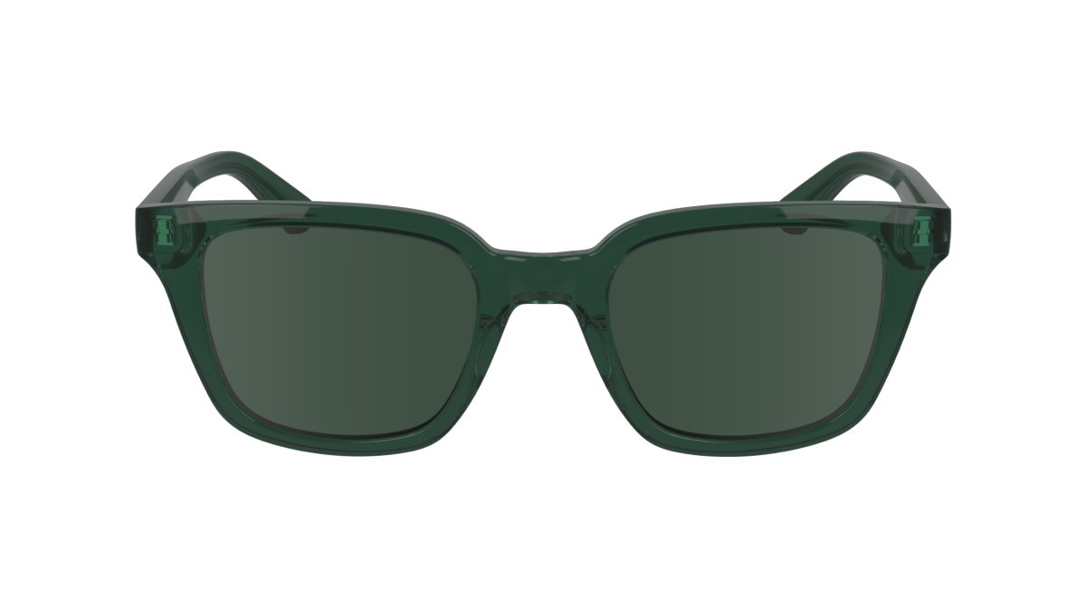 Sonnenbrillen Calvin Klein CK24506S (300) farbe green form rechteckig gläser solid green