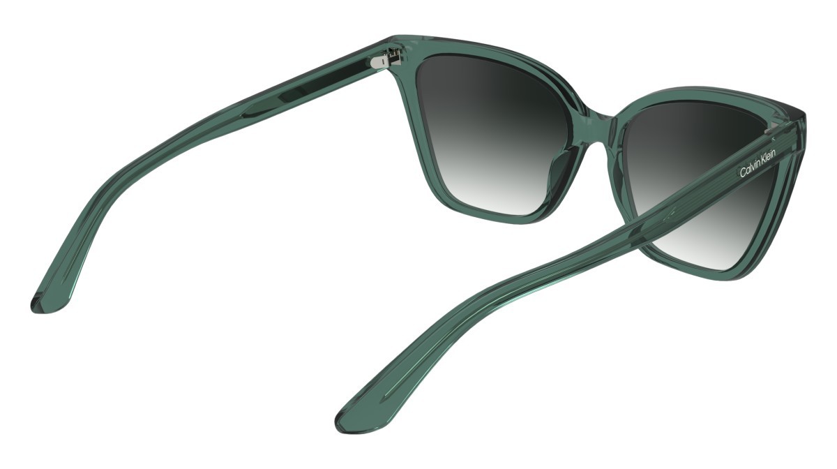 Sunglasses Calvin Klein CK24507S (338) color mint shape cat eye lenses gradient smoke