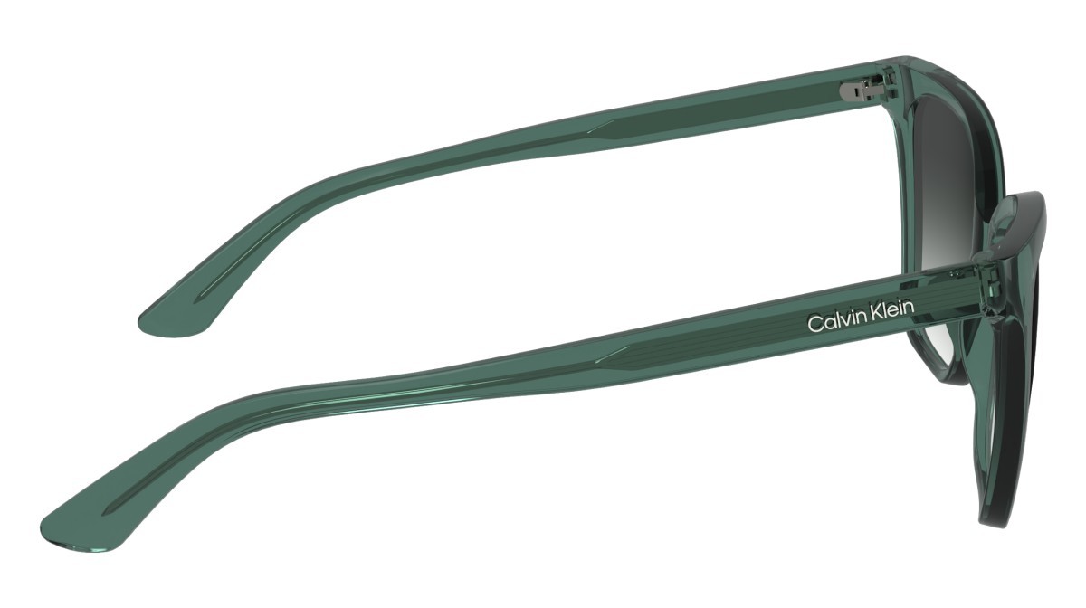Sunglasses Calvin Klein CK24507S (338) color mint shape cat eye lenses gradient smoke