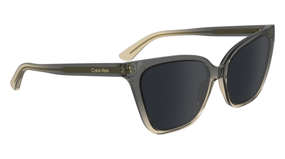 Sunglasses Calvin Klein CK24507S N (039) color grey/beige shape cat eye 