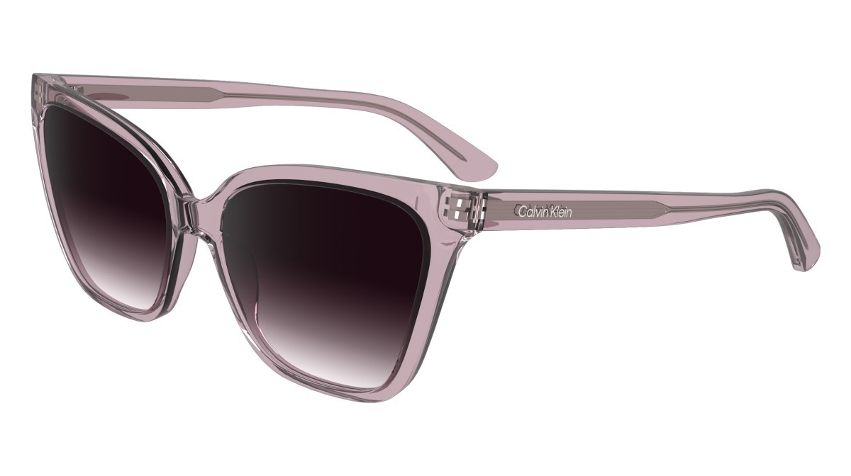 Occhiali da sole Calvin Klein CK24507S N (601) colore rose forma cat eye 