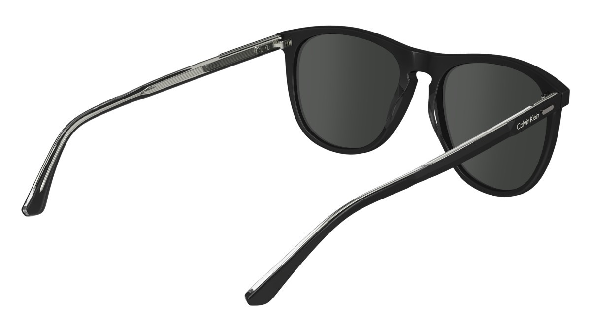 Sonnenbrillen Calvin Klein CK24508S (001) farbe black form aviator gläser solid grey