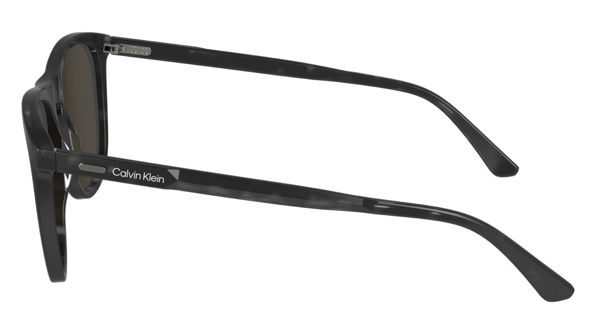 Sonnenbrillen Calvin Klein CK24508S (017) farbe black havana form aviator gläser solid brown